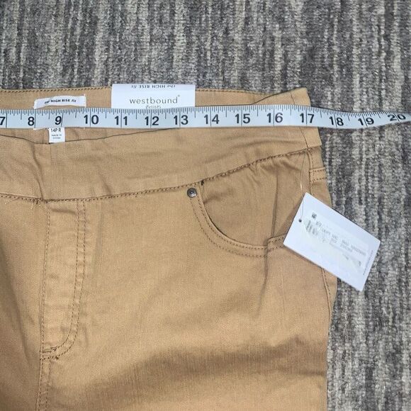 Brand New Westbound Petites Women’s 14 Petite The High Rise Fit Distressed Pants - Picture 4 of 7